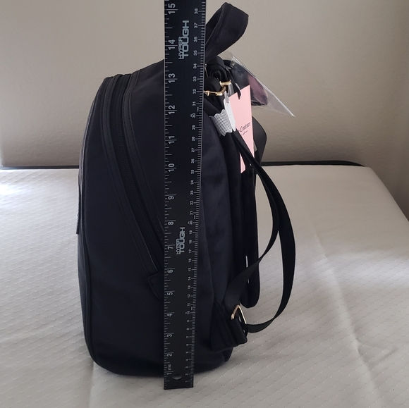 Juicy Couture Velour Black Liquorice Big Spender Mini Backpack NWT - Picture 15 of 16